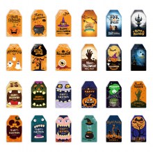 ゴースト フェスティバルをテーマにした装飾スカル ブックマーク タグ ハロウィン ホラー シリーズ ギフト タグ