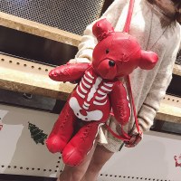 ダブルバックの日本と韓国の2024年の新しい文学と芸術の個性のシングルショルダークロスボディバックパック