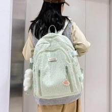 日本の女の子のランドセル女性韓国語バージョンイン中学生かわいいソフトガールバックパック高校生大容量バックパック