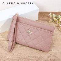 Tailian 古典的な小さな香りのスタイルの女性の財布ファッショナブルで経済的な菱形クラッチ財布