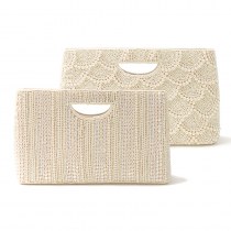 レトロパールハンドバッグ、重厚な手作り ビーズ 刺繍、高級バッグ、イブニングバッグ、 ビーズ イブニングドレスバッグ、ショルダーバッグ
