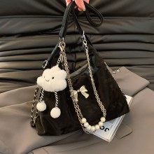 大容量多機能バックパック、シンプルでファッショナブルな女性用トートバッグ2024春の新作カジュアルトレンドバックパック