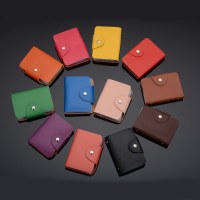本物のカードバッグ、レディース名刺ホルダー、牛革スモールカードホルダー、メンズバンクカードバッグ、クレジットカードスリーブ、カードバッグ