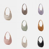 ミディアムクレセントバッグレディースバッグニッチデザインクレセントバッグ脇の下バッグシングルショルダークロスボディバッグ
