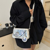 新しい多用途二次元小食欲シングルショルダークロスボディバッグ女性のための甘くてクールな湯たんぽスタイルのバッグ