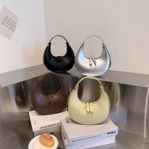 女性のバッグファッションデザイン脇の下三日月バッグ夏のダークスタイル三日月バッグファッション人格女性のためのショルダーバッグ