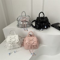 バレエスタイルの弓バックパック女性の 2024 新しい女の子かわいいバックパック学生ライト旅行バックパック