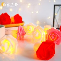 エレクトロニックキャンドルランタンギフトバースデーギフトケーキディーシミュレーション光るバラのqixiフェスティバルウェディング告白