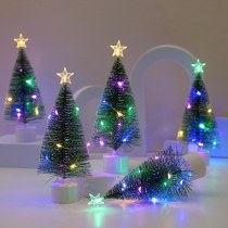 LED カラフルな発光クリスマス ツリー クリスマス プレゼント クリスマス ウィンドウの雰囲気の装飾幼稚園の装飾品