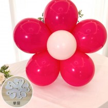バルーンバックル誕生日装飾装飾用品梅の花クリップ形状花バックルリングバックルクリップクリップ卒業式