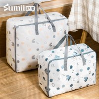 Shumi 大型キルト収納袋衣類卸売ホーム引越し梱包袋学生修学旅行