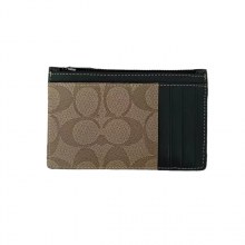 消磁防止カード ホルダー、クラシック プリント、コンパクトなマルチカード スロット小銭入れ、高度なカード ホルダー、ジッパー カード ホルダー、小さな財布