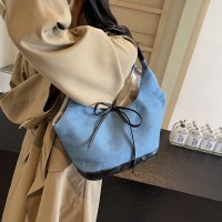 韓国ニッチキャンバストートバッグ 2024 新しい通勤ファッションハンドバッグ多用途肩脇の下バッグ女性のショルダーバッグ