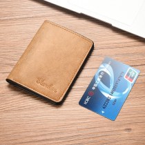 2024 新しいカードホルダーメンズレトロ超薄型コンパクトカードホルダー女性の絶妙なハイエンド銀行カードホルダーカードホルダー