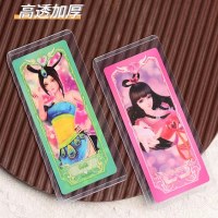 Ye Luoli の特別なハードカード スリーブ収納保護カバー 35PT 厚くコーティングされた透明 Ye Luoli カード スリーブ抗折りコレクション