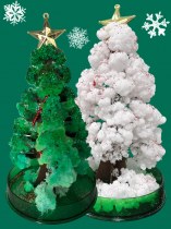 クリスマスツリーの花、水やり、紙の木、魔法の成長、創造的な魔法のクリスタルツリー、子供のおもちゃ、クリスマスプレゼント