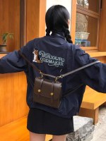 ニッチアメリカンレトロバックルバックパッククロスボディオックスフォードバッグ英国通勤学生3ウェイバックパック女性用