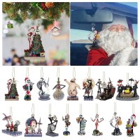 新しくて興味深いクリスマスツリー吊り下げアクセサリー、家の装飾、家族、友人、近所の人へのクリスマスツリーギフト。
