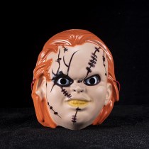 ハロウィーンホラーマスクゴーストベイビーバックソウルナイトマスク、パフォーマンス製品を再生するための恐ろしい小道具pvcマスク