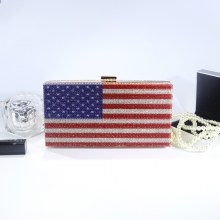 ヨーロッパとアメリカンスタイルのライトラグジュアリーダイヤモンドがちりばめられた手持ちイブニングバッグチェーンクロスボディバックパック小さなスクエアバッグ携帯電話