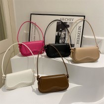女性用バッグ冬ニッチ西洋ショルダーバッグ多用途のテクスチャポータブル携帯電話バッグ 韓国 スタイルの女性のための脇の下のバッグトレンディ