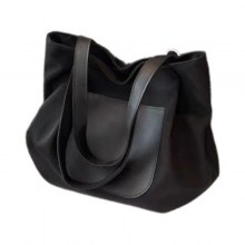 女性のためのカジュアルな大容量バッグ 2024 新しいシンプルで多用途な通勤ショルダー軽量トラベルバッグ