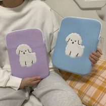 インナーバッグ漫画の子犬 11 ハンドバッグ女性のための IPAD 収納袋 13 インチ 15 インチタブレットバッグ