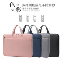 Apple Huawei Lenovo タブレットバッグライナーバッグ無地ブリーフケース衝撃吸収ライナーポータブルラップトップバッグ