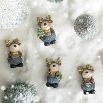 クリスマス装飾オーナメント樹脂リトルヘラジカホームポーチお祭り雰囲気レイアウトオフィスデスクトップ装飾