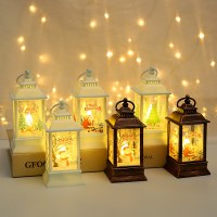 クリスマスの装飾、風ランタン、常夜灯、幼稚園の贈り物、ポータブルランプ、卓上燭台ランプ、窓の装飾
