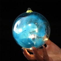 6-20 センチメートル透明プラスチックボール結婚式のキャンディ包装中空ボール結婚式クリスマス子供の日のギフトボール