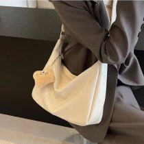 女性のためのバッグ 2024 新しいソフトレザーカジュアル大容量通勤バッグ デザイン レトロ多用途ショルダークロスボディバッグ