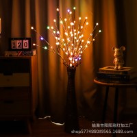 北欧の部屋の寝室のレイアウトの模擬分岐LEDライトクリエイティブナイトライトB&B装飾ライトストリング