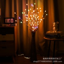 北欧の部屋の寝室のレイアウトの模擬分岐LEDライトクリエイティブナイトライトB&B装飾ライトストリング
