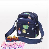 新しいママバッグオックスフォード布プリントショルダークロスボディバッグ中高年携帯電話チェンジストールバッグキャンバス小さな正方形バッグ