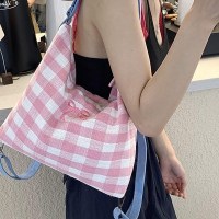 大容量の新しいトートバッグカジュアルクロスボディバッグ卸売旅行小さな花柄キャンバスバックパックバッグ女性のための