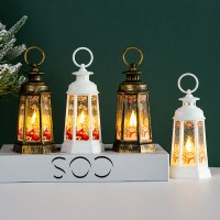 クリスマスデコレーションチルドレンズギフトレトロハンドリフティングナイトランプパーティーの装飾小道具クリエイティブハンギングデコレーション