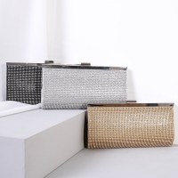 2024 新しいラインストーン宴会ディナーバッグチェーンドレスマッチングレディースクラッチバッグ
