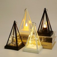 ハロウィーン装飾ポニーランタンペンダント照明新製品LED電子キャンドルランタン