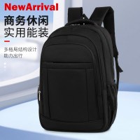 大容量カジュアルトラベルバックパック17インチコンピュータバッグバックパックカスタマイズされたシンプルな中学生と高校生の大学生のバッグ
