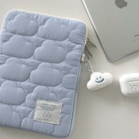 韓国 Yunduo ipad ライナーバッグ綿菱形ソフトイン 13 インチ耐衝撃タブレットラップトップバッグ