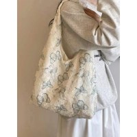 夏の超人気の刺繍入り大型バッグ女性用 2024 新デザインニッチトートバッグ大容量通勤ショルダーバッグ