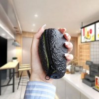 模擬アボカド小銭入れキー収納袋楽しいハンドギフト子供のためのミニパン