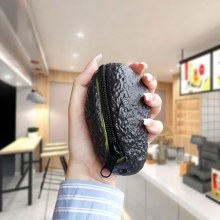 模擬アボカド小銭入れキー収納袋楽しいハンドギフト子供のためのミニパン