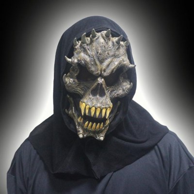 新しいハロウィンホラーゴーストヘッドギアマスク 21 歯車エッジ Lunbu バッグ生地怖い小道具