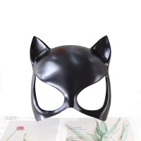 ネットレッドかわいい漫画ラビットフォックスモンスターブラックマスクハロウィーンステージメイクアップパーティーパフォーマンスキャットガールマスク