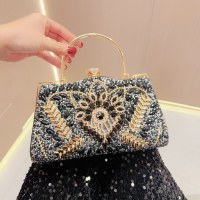 新しいパーティーレディバンケットバッグダイヤモンドがちりばめられたハンドバッグレディース結婚式宴会ハンドバッグワンショルダークロスボディディナーバッグ