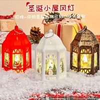 クリスマス装飾風ランタン LED ポータブル電子キャンドルライトパーティー雰囲気装飾装飾品写真小道具