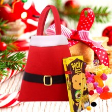 新しいクリスマスギフトバッグ不織布サンタトートバッグキャンディーバッグクリスマスギフト