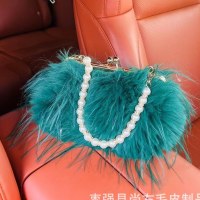 2024 新しいファークロスボディショルダーぬいぐるみバッグ女性のぬいぐるみ小さなフレグランスクロスボディバッグ
